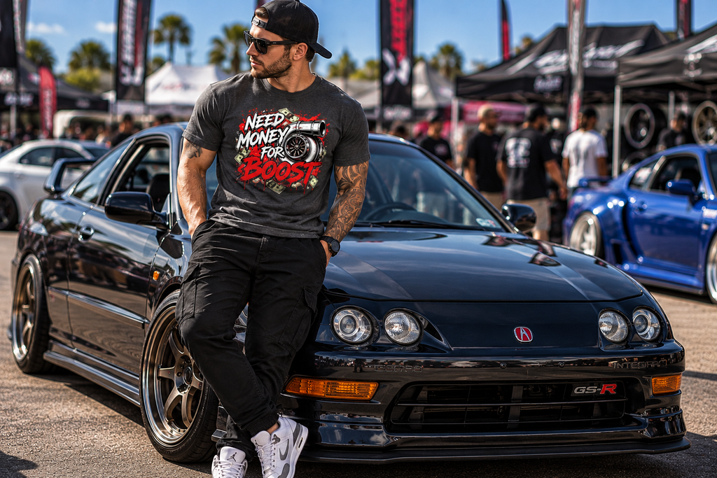 NEED MONEY FOR BOOST – Tuner Lifestyle T-Shirt