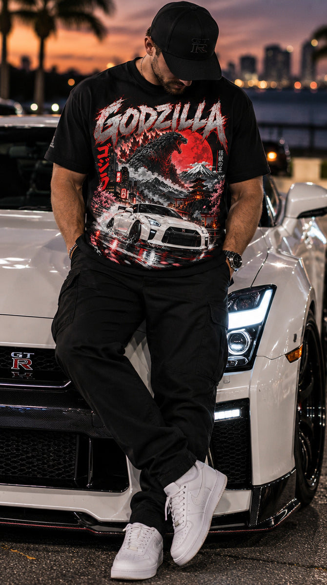 GODZILLA R35 GT-R T-Shirt | ShiftR Culture