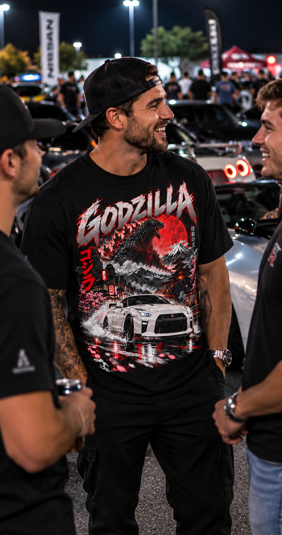 GODZILLA R35 GT-R T-Shirt | ShiftR Culture