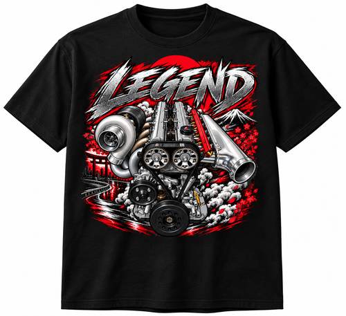 2JZ LEGEND – T-Shirt | ShiftR Culture
