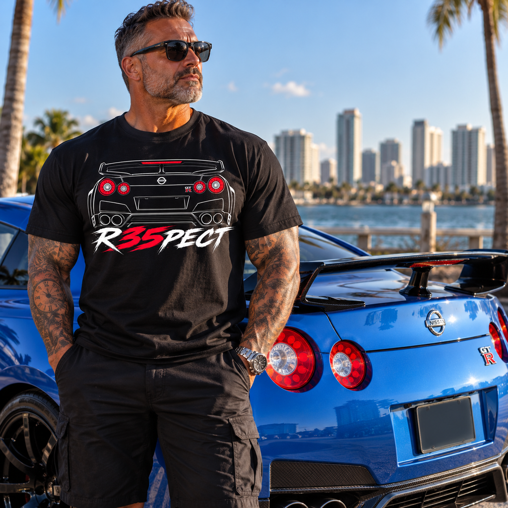 R35PECT – Nissan GT-R R35 Graphic Tee