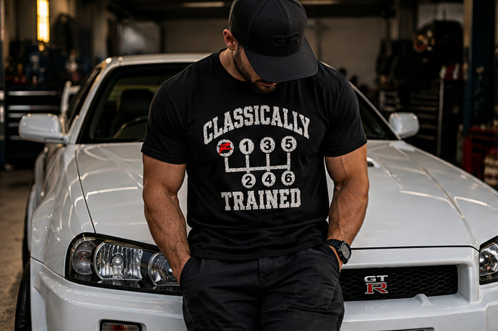 Classically Trained – 6-Speed Manual Transmission T-Shirt | ShiftR Culture