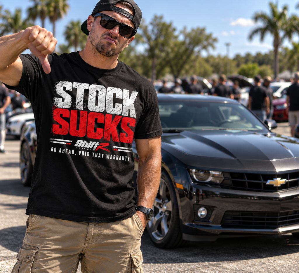 STOCK SUCKS – Go Ahead, Void That Warranty Tee