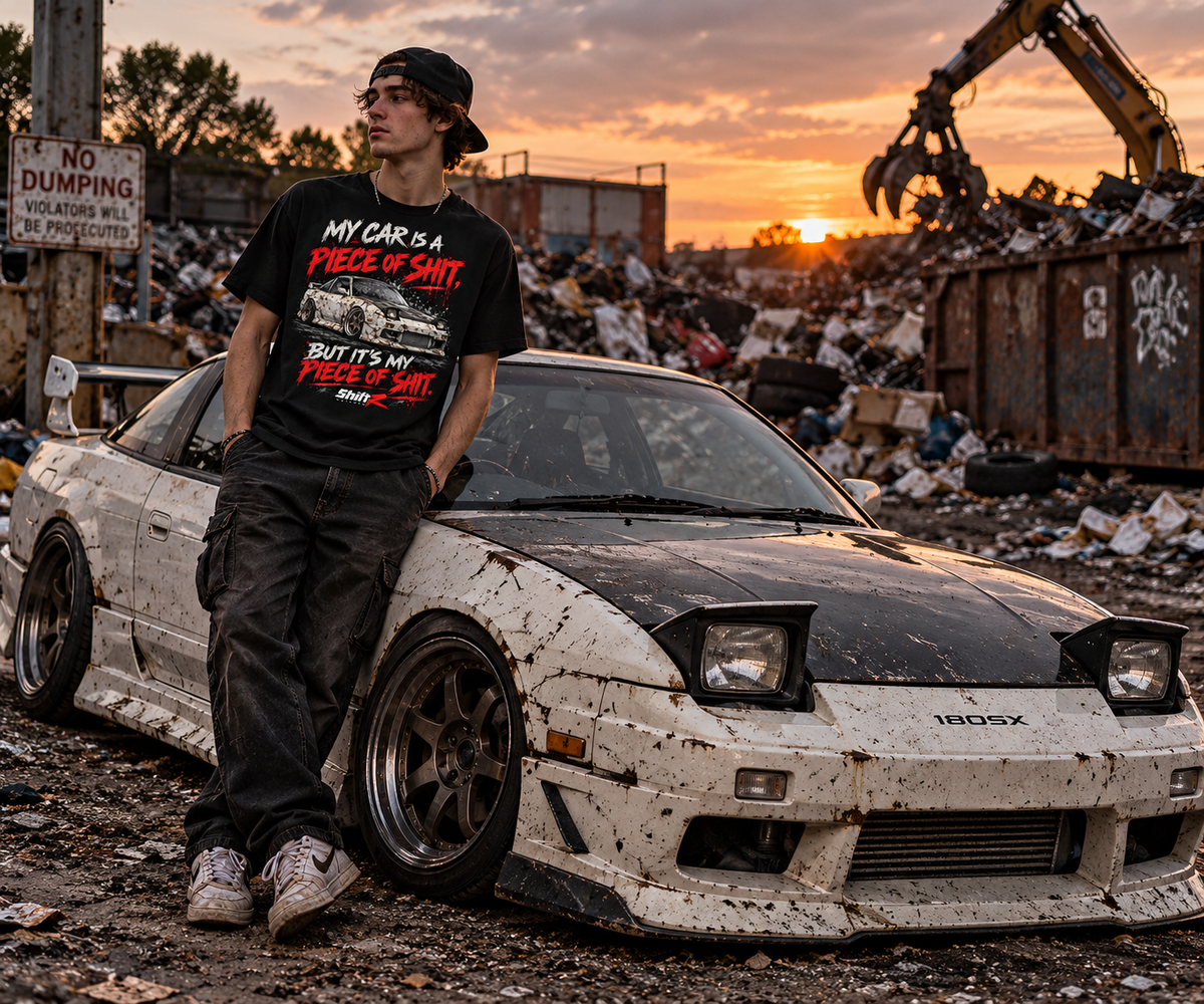 My Car Is a Piece of Shit – JDM Graphic Tee