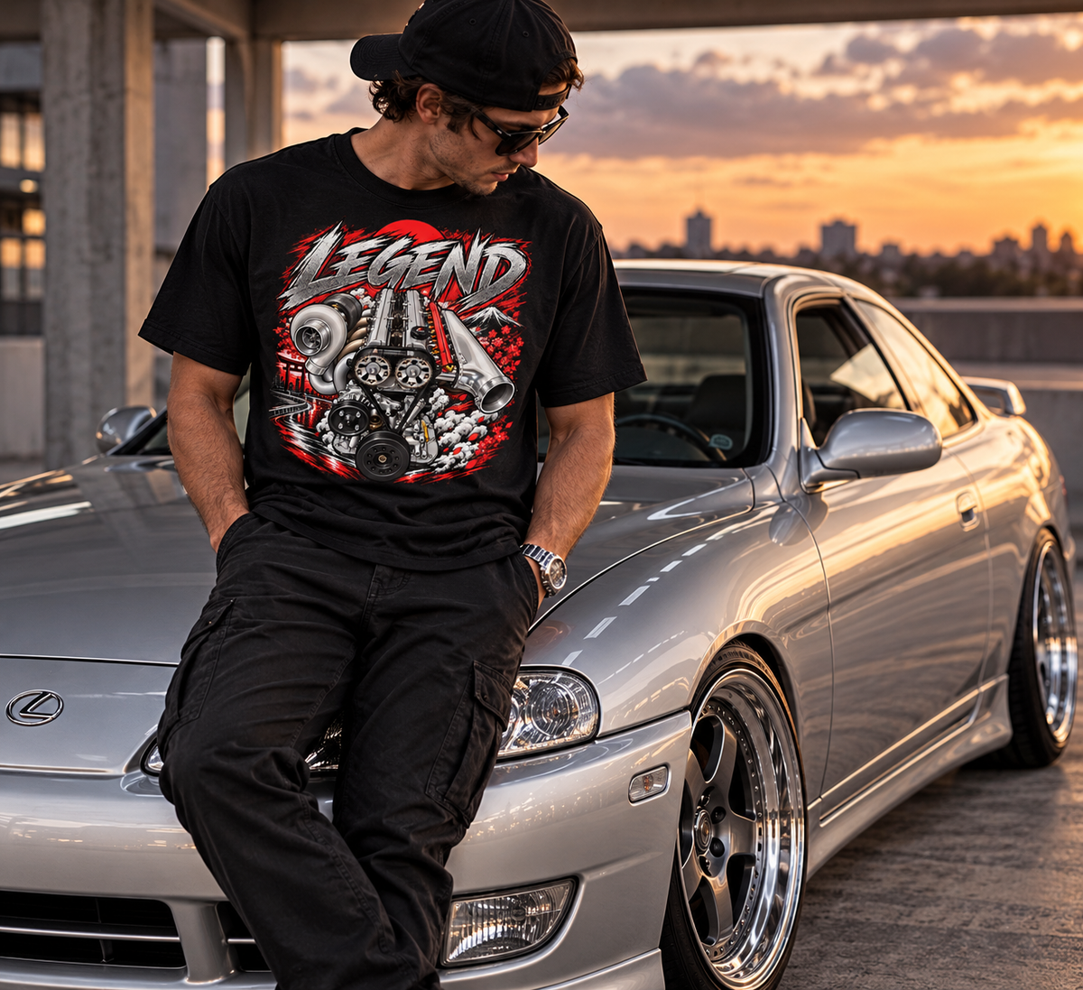2JZ LEGEND – T-Shirt | ShiftR Culture