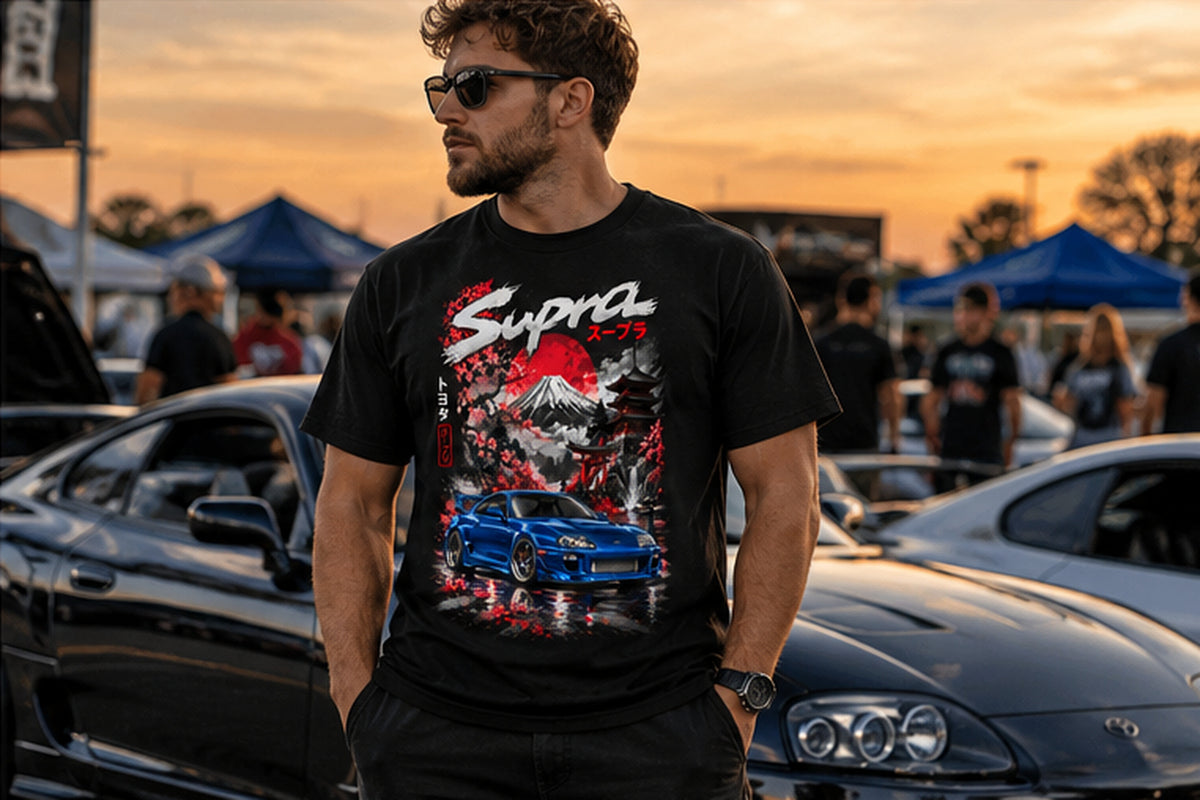 Toyota Supra – Built Different | ShiftR Culture T-Shirt