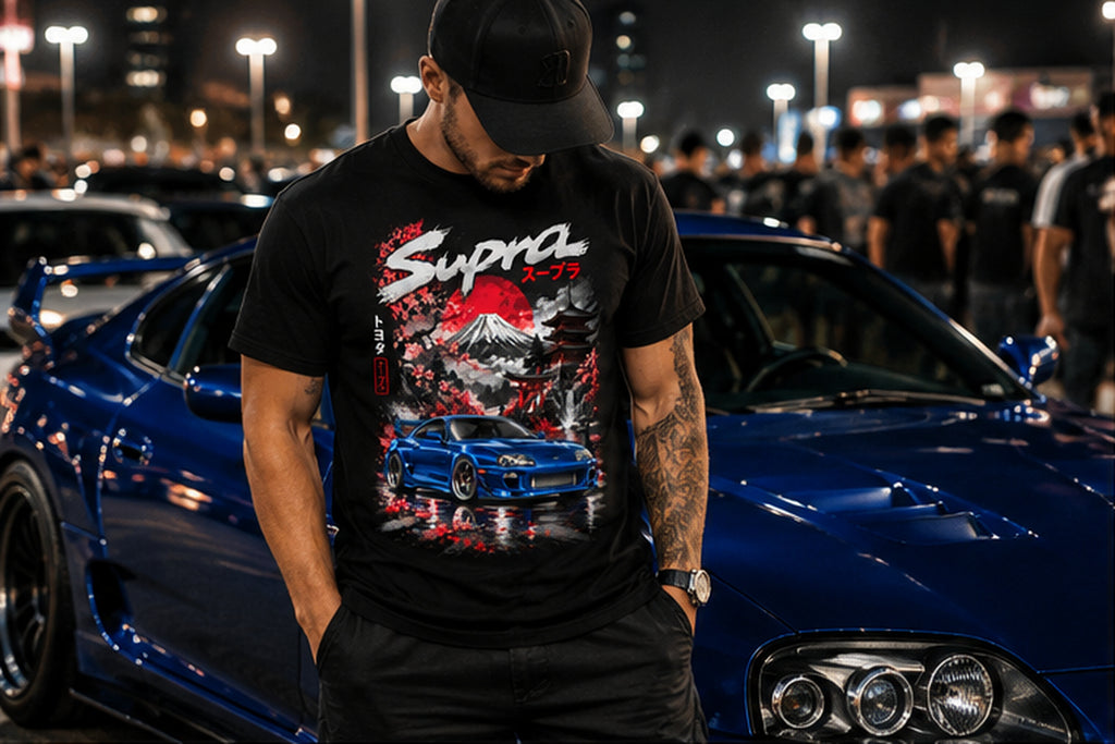 Toyota Supra – Built Different | ShiftR Culture T-Shirt