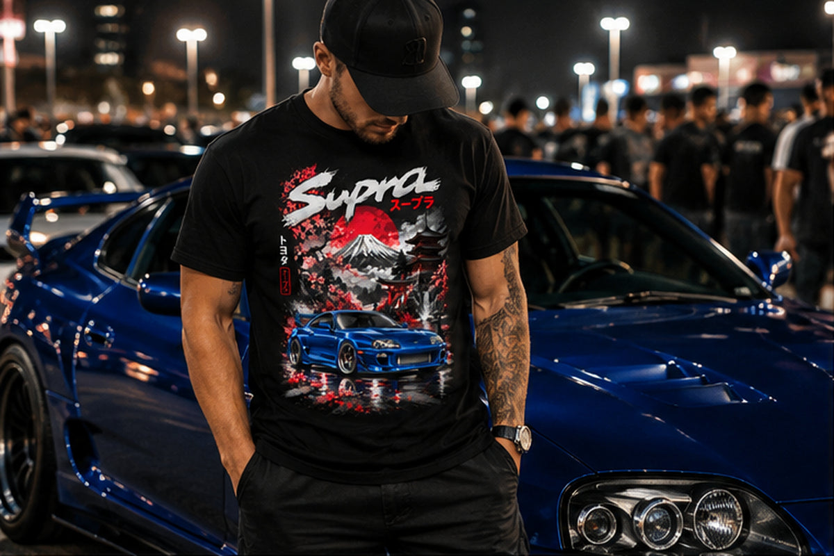 Toyota Supra – Built Different | ShiftR Culture T-Shirt