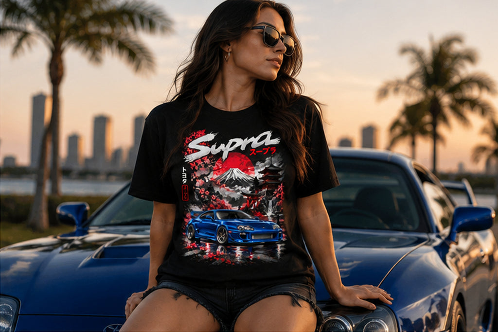 Toyota Supra – Built Different | ShiftR Culture T-Shirt