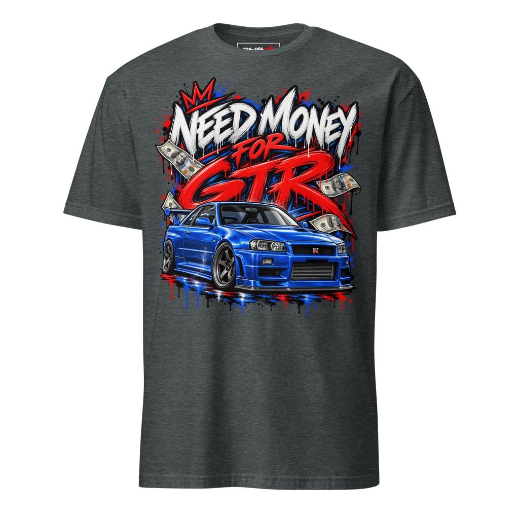 NEED MONEY FOR GT-R – R34 Skyline Graphic Tee